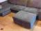 Sofa, kanapa z leżanką + pufa