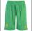 Spodenki Warrior Liverpool zielone rozm.134/140