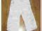 SPODNIE rybaczki TAKKO białe NOWE 146 spodenki