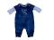 ***MOTHERCARE**welurowy rampersik 56cm 0-3m