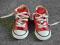 trampki CONVERSE r.21 uk5 czerwone wysokie SUPER!