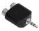 AG0 NOWY REDUKTOR MINIJACK - 2XRCA (CHINCH) M/F !!