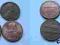 ZESTAW 4 SZTUK MONET  U.S.A. NR. 5  !!!!!!!!