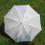 parasolka biała dyfuzyjna o średnicy 87 cm