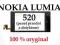 Obudowa przednia ekran dotykowy Nokia Lumia 520