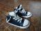 trampki CONVERSE rozm. 24, czarne, stan BDB