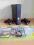 XBOX 360 slim - 2 pady - 3 gry - kody do XboxGold