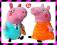 Świnka Peppa /Mama Świnka lub Tata/ MASKOTKA 30cm