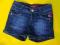 SPÓDNICZKO - SPODENKI 140 cm 10 lat DENIM, pas 56