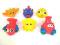 Figurki zwierzęta morskie DO KĄPIELI,  PISZCZĄCE