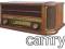 STYLOWY GRAMOFON RADIO CAMRY CR1111 CD MP3 USB REC
