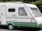 Przyczepa kempingowa 4os 2+2+łazienka+przedsion 96
