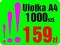 Ulotka A4 1000 szt. kolor ulotki EXPRES - 2 dni