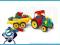 HEMAR Traktor z przyczepą i klockami K2