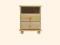 Szafka nocna ANRA, 100% drewno sosnowe 55x45x35 cm