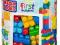 Klocki Mega Bloks MAXI w torbie 80 el 08327U