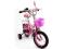 ROWEREK , KSIĘŻNICZKA-różowy 12