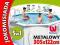 Basen METALOWY 305cm x 122cm Bestway 5w1 56290