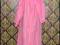 6244-14 __PUDROWY SZLAFROK MAXI PINK__ SZER 160 CM