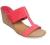 Style&amp;Co damskie sandaly różowe na koturnie 36