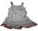 &gt;NEXT&lt;SUKIENECZKA WIOSNA GREY 18/24m*1276