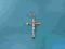 ZŁOTY KRZYŻYK PB585