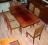 Komplet mebli -- Stół rozkładany, 6 krzeseł --