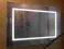 Lustro LED2PBU/90x60 NIE ZAPARUJE wł.; Bezdotykowy