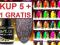 5+1 GRATIS Lakiery Hybrydowe LAKIER HYBRYDOWY