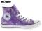 Buty Converse 142450 Trampki Fioletowe NOWOŚĆ (37)