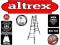 Drabiny drabina aluminiowa przegubowa 4x4 ALTREX