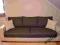 SOFA KANAPA  ROZKŁADANA  'SENATOR' SKÓRA + TKANINA