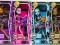 MONSTER HIGH LALKI 4 SZTUKI