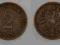 Niemcy 2 Pfennig 1874 A rok od 1zł i BCM