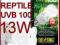 REPTILE UVB 100 13W lepsze Repti Glo 5.0 13W nowos