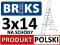 DRABINA ALUMINIOWA BRIKS 3x14+KÓŁKA+FS  [11,20m]