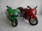 Motocykle 1:12 Kawasaki Ninja ZX9R i Honda CBR600R