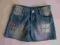 Super spodenki szorty dziewczęce 10-11L  DENIM