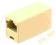 *ADAPTER ŁĄCZNIK WTYKU RJ45 8P8C GOLD PLATED