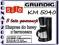 Grundig KM 5040 Ekspres do kawy 3 lata gwarancji