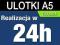 Ulotki A5 100 szt. Jednostronne Express 24h