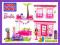 Mega Bloks KLOCKI BARBIE - DOMEK NA PLAŻY 129 el.