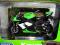 `09 KAWASAKI NINJA ZX-10R ZIELONE WELLY 1:18