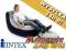 Dmuchany Welurowy FOTEL +PUFA Podnóżek INTEX 68564