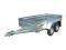 Przyczepa lekka BORO 7270T dwuosiowa przyczepka