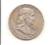 HALF DOLLAR 1/2 DOLAR 1962 FRANKLIN DZWON E SREBRO