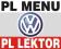 POLSKIE MENU I LEKTOR NAWIGACJA VW RNS510 RNS 510