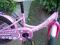 ROWER MBIKE LILIES ROZOWO-PERLOWY DLA DZIEWCZYNKI