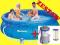 BASEN ROZPOROWY z KOŁNIERZEM 305x76 Baseny + POMPA