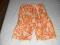 Szorty kąpielowe pomarańczowe